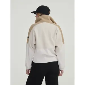 Polaire contrastée semi ouverte femme Aigle image-1