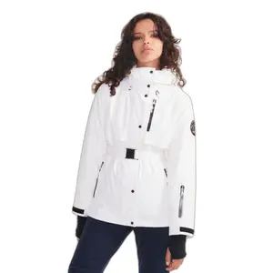 Parka de esquí midi con cinturilla y capucha para mujer Aigle Gore-Tex image-0