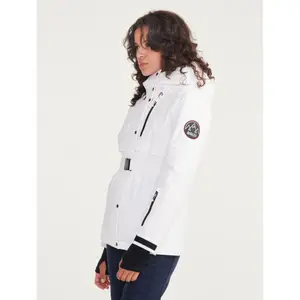Parka de esquí midi con cinturilla y capucha para mujer Aigle Gore-Tex image-2