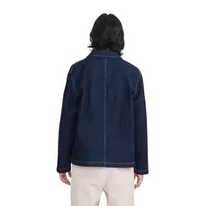 Mid-length denim work jacket Aigle image-2