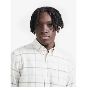 Chemise carreaux avec manches longues Aigle Oxford image-2