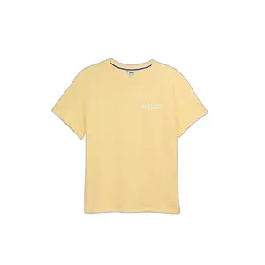 Damska koszulka z logo z okrągłym dekoltem Aigle