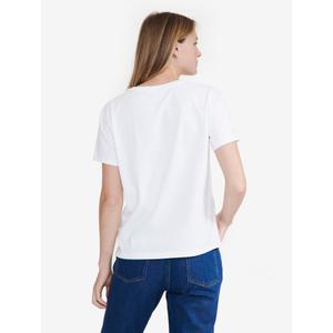 Damska koszulka z logo z okrągłym dekoltem Aigle image-2