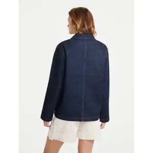 Veste en jean mi-longue femme Aigle image-3