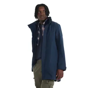 Long parka with retractable hood Aigle Gore-Tex image-0