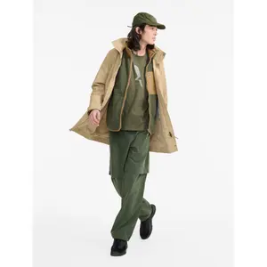 Long parka with retractable hood Aigle Gore-Tex image-1