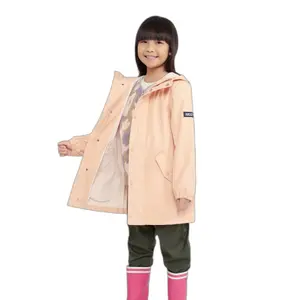 Iconic waterproof oilskin jacket for kids Aigle image-0