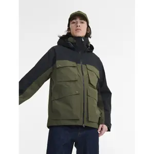 Veste imperméable mi-longue à capuche Aigle MTD image-1