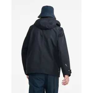 Short waterproof jacket with removable hood Aigle image-1