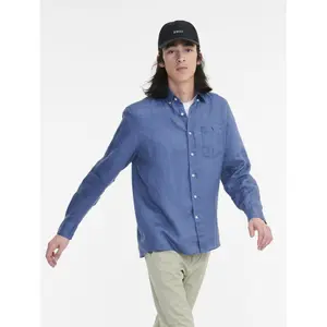 Long-sleeved linen shirt Aigle image-1