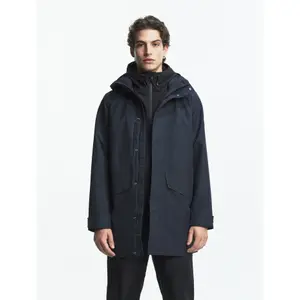 Μακρύ παρκά 2 στρώσεων με κουκούλα Aigle Gore-Tex image-1