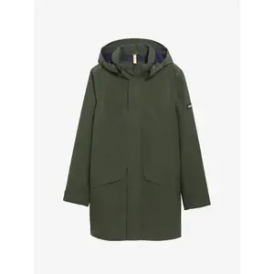 Parka larga de 2 capas con capucha Aigle Gore-Tex image-0