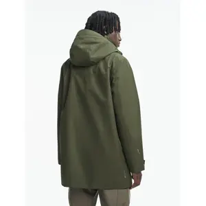 Parka larga de 2 capas con capucha Aigle Gore-Tex image-2