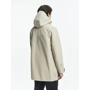 Long 2-layer parka with hood Aigle Gore-Tex image-2