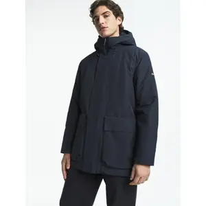 Parka com capuz de comprimento médio Aigle Gore-Tex image-1