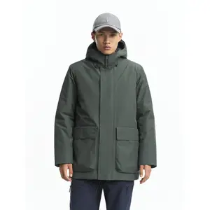 Mid-length hooded parka Aigle Gore-Tex image-1
