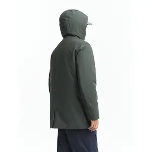 Mid-length hooded parka Aigle Gore-Tex image-2