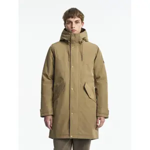 Fishtail parka with a sherpa-lined hood Aigle Gore-Tex image-1