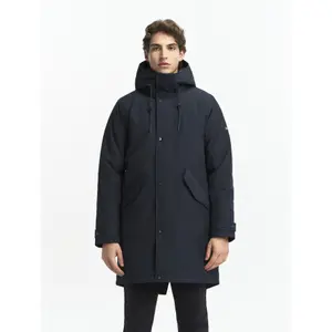 Fishtail parka with a sherpa-lined hood Aigle Gore-Tex image-1