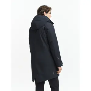 Fishtail parka with a sherpa-lined hood Aigle Gore-Tex image-2