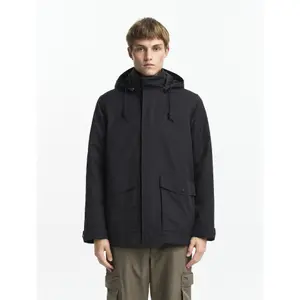 Short twill parka Aigle T-KIT MTD image-1