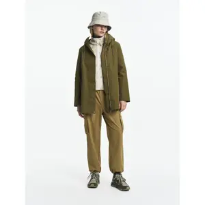 Parka met capuchon voor dames, halflang Aigle Gore-Tex image-1