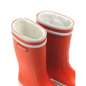 Children's rain boots Aigle Lolly Pop Fur image-4