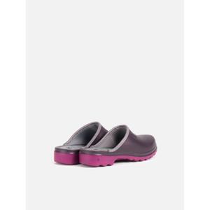 Sabots femme Aigle Taden 2 Aubergine/dahlia image-1