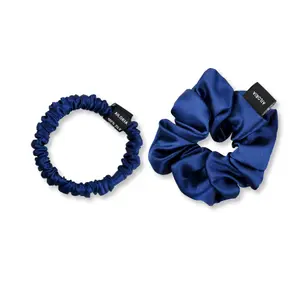 Women's silk s and m pouch, night mask and scrunchie set Ailoria Travel Set Hair image-1