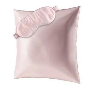 Women's silk pillowcase and night mask set Ailoria Beauty Sleep L image-0