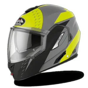 Casque moto modulable Airoh Rev 19 Leaden image-0