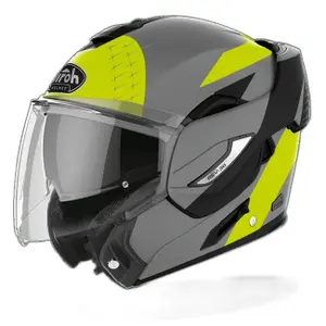 Casque moto modulable Airoh Rev 19 Leaden image-1