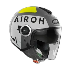 Capacete de motocicleta jet Airoh Helios image-1