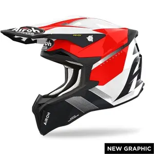Casque moto cross Airoh Strycker Blazer image-0