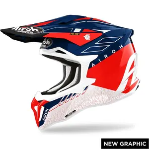 Casque moto cross Airoh Strycker Skin image-0