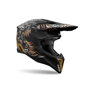Motorrad-Cross-Helm Airoh Wraaap Cyborg image-1