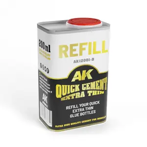 Glue refill AK Interactive Quick Cement Extra Thin image-0