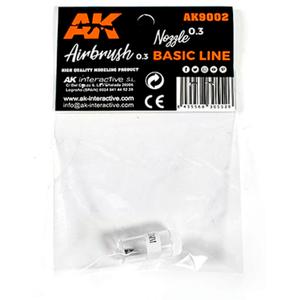 Beccuccio di ricambio AK Interactive Aerographe Ak Basic Line 0.3