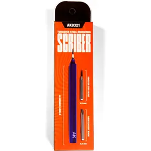 Pointe à gravure en acier AK Interactive Tungstene image-2