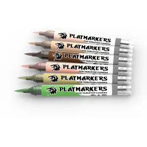 Značkovače AK Interactive Skin & Flesh (x6)