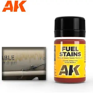 Enamel effects pot AK Interactive Fuel Stains image-0