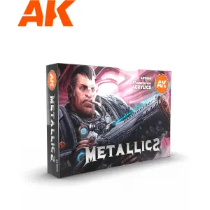 Painting set AK Interactive Metallics image-0