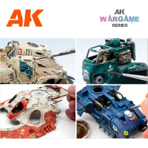 Painting paint AK Interactive Wash For Wargame image-1