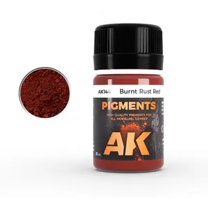 Pigments AK Interactive Burnt Rust Red image-0