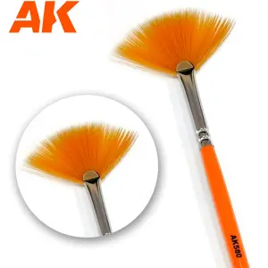 Synthetic paint AK Interactive Weathering Fan Shape image-0
