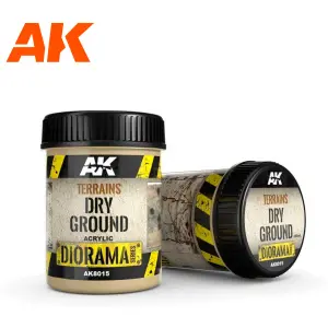 Βαφή μοντέλων AK Interactive Dioramas Dry Ground image-0