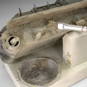 Model paint AK Interactive Dioramas Splatter Effects Stirred Earth image-1