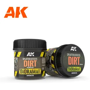 Model paint AK Interactive Dioramas Splatter Dirt Effects image-0