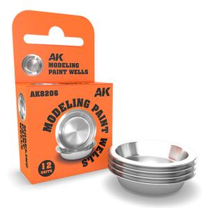 Paint pots AK Interactive (x12)