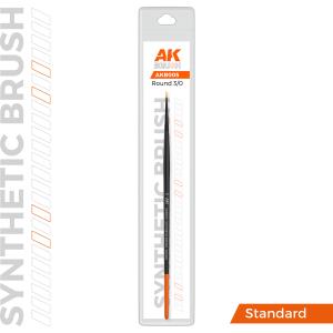 Synthetic brush AK Interactive Round AKB005